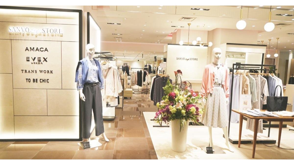三陽商会、OMO型店舗「SANYO Style STORE」を都内初出店 婦人服4