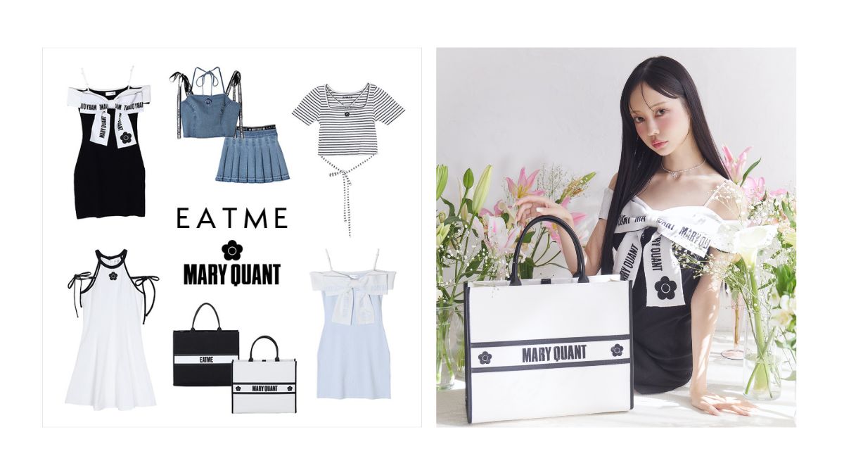 MARK STYLER、「EATME」が「MARY QUANT」とコラボ 大人可愛い