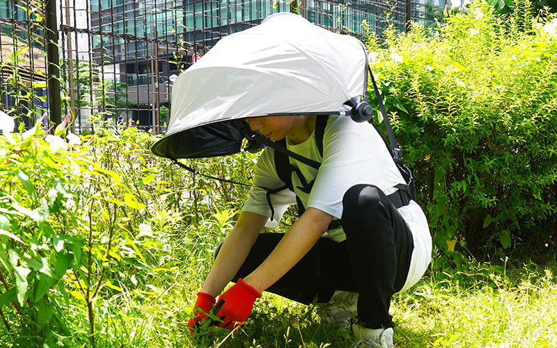 【＊posaco＊さん専用】 サンコー、ハンズフリー日傘を発売 両手が自由に使える新商品 | 日本