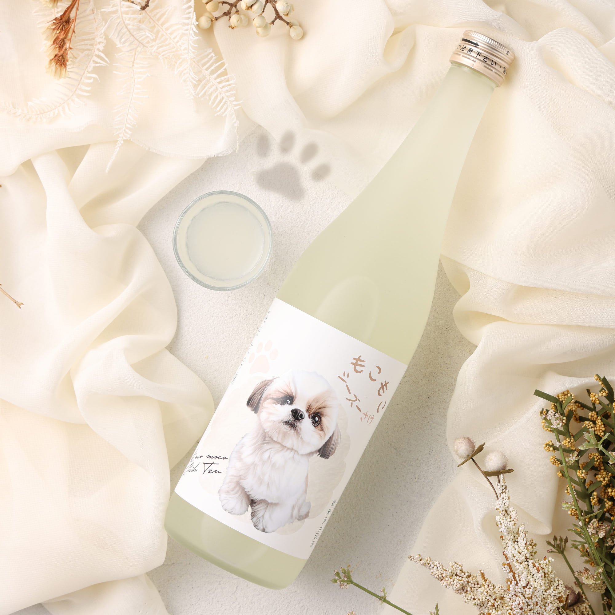 イズミセ、シーズーが日本酒に 「もこもこシーズーさけ」新発売 | 日本