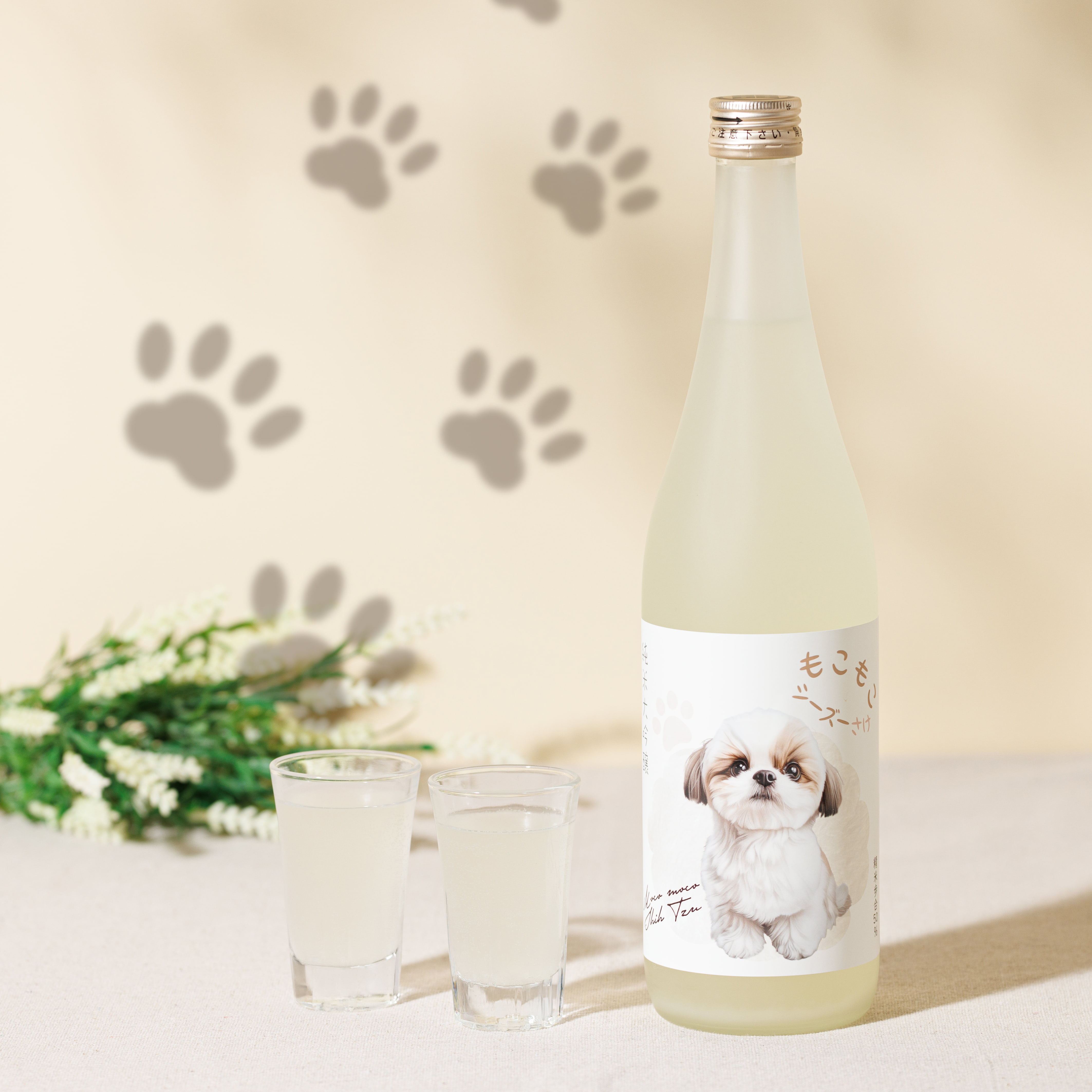 イズミセ、シーズーが日本酒に 「もこもこシーズーさけ」新発売 | 日本