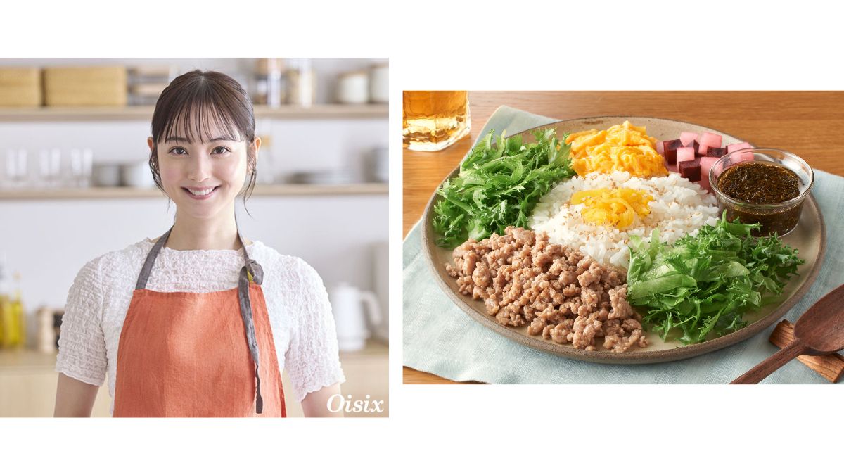 Oisix、佐々木希と初コラボ】秋田のお薦め食材や調味料を使用した
