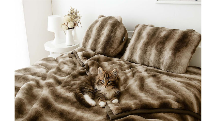 タンスのゲン、寝具アイテム「もはや、ねこ。」シリーズに新猫モデル「ノルベージュ」追加 |  日本ネット経済新聞｜新聞×ウェブでEC＆流通のデジタル化をリード