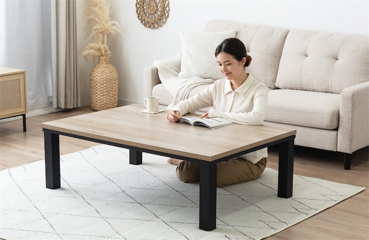 【千葉手渡し限定】タンスのゲン　こたつデスク Amazon.co.jp : タンスのゲン こたつ 一人用 3点セット 幅70 【デスク