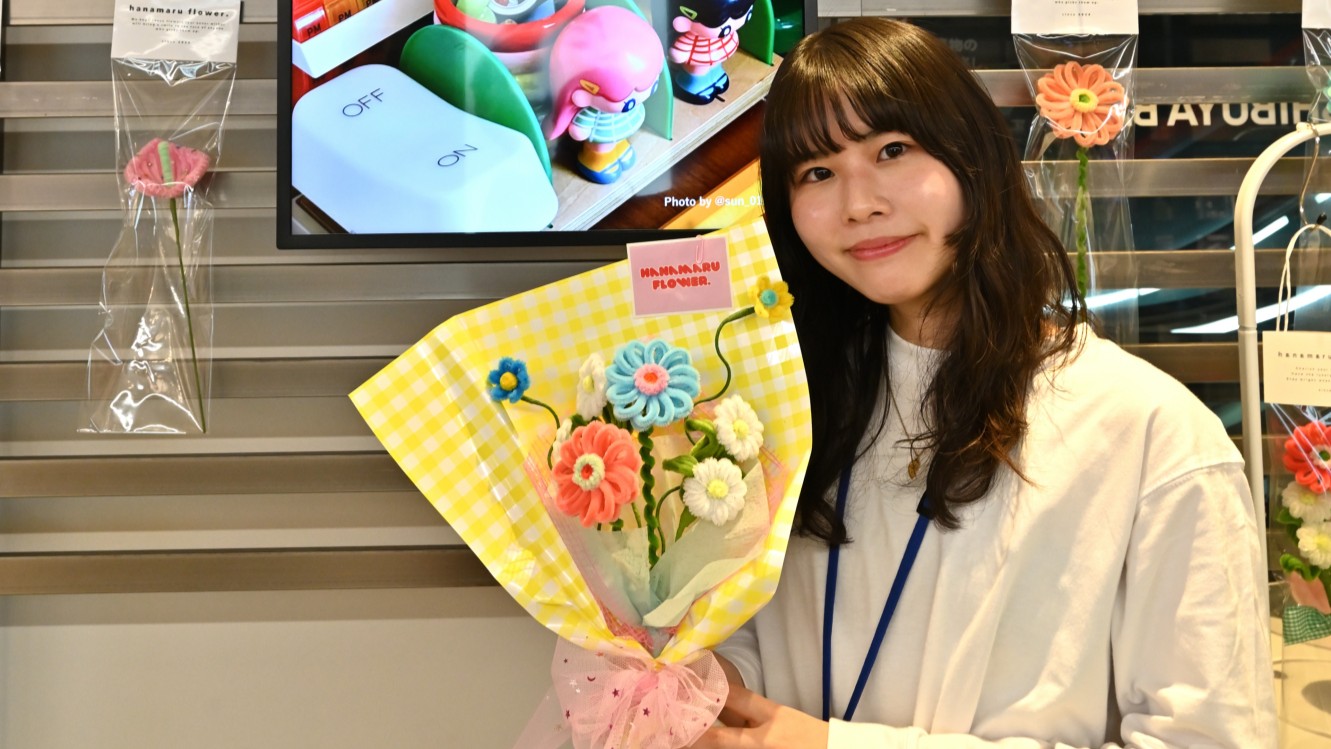 hanamaru flower、韓国で人気の「モールフラワー」販売 インスタで発信