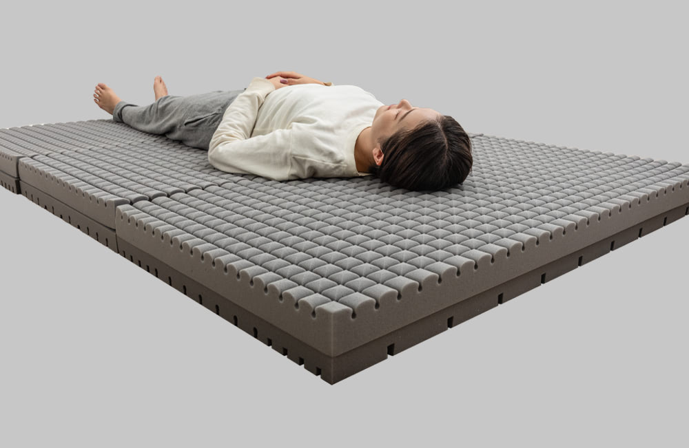 タンスのゲン、高反発ウレタンマットレス「Goo3D」にプレミアム2層