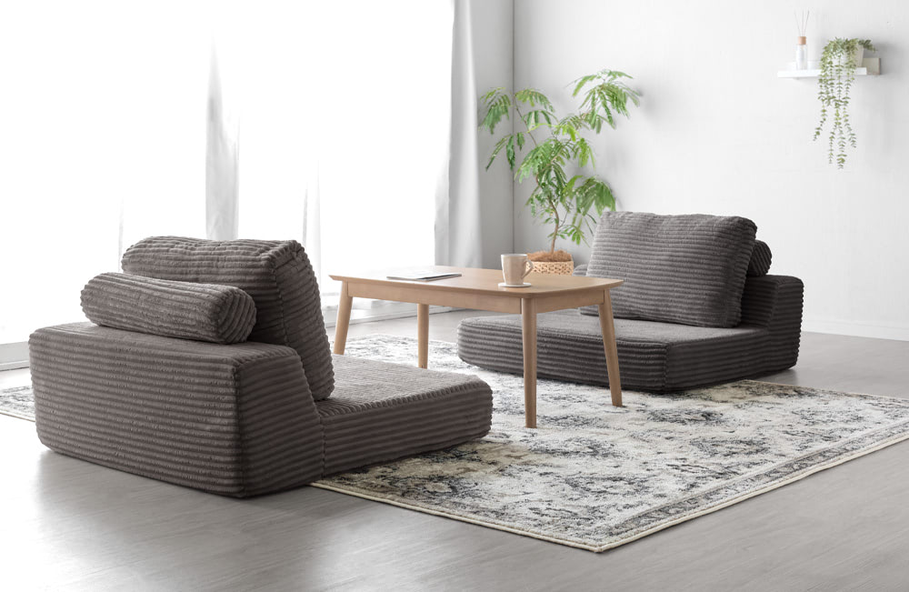 タンスのゲン、大型ソファが宅配便で届く「圧縮梱包ソファ」に新ライン