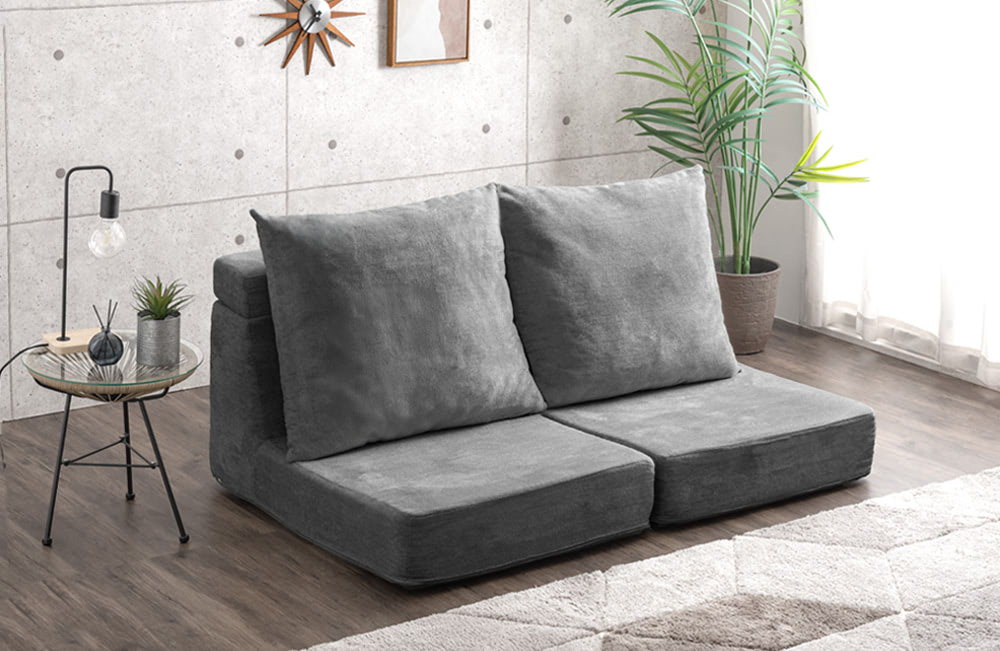 タンスのゲン、大型ソファが宅配便で届く「圧縮梱包ソファ」に新ライン