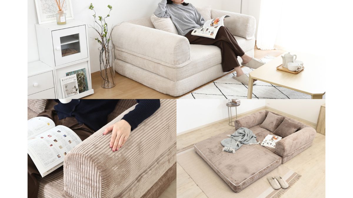 不二貿易、「だらりんソファ」発売 「脱力の新習慣」がテーマ、ソファ 