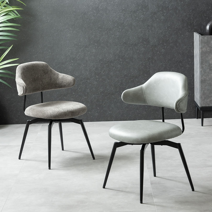 タンスのゲン、掃除ロボ対応の回転式ハンギングチェア3モデルを発売