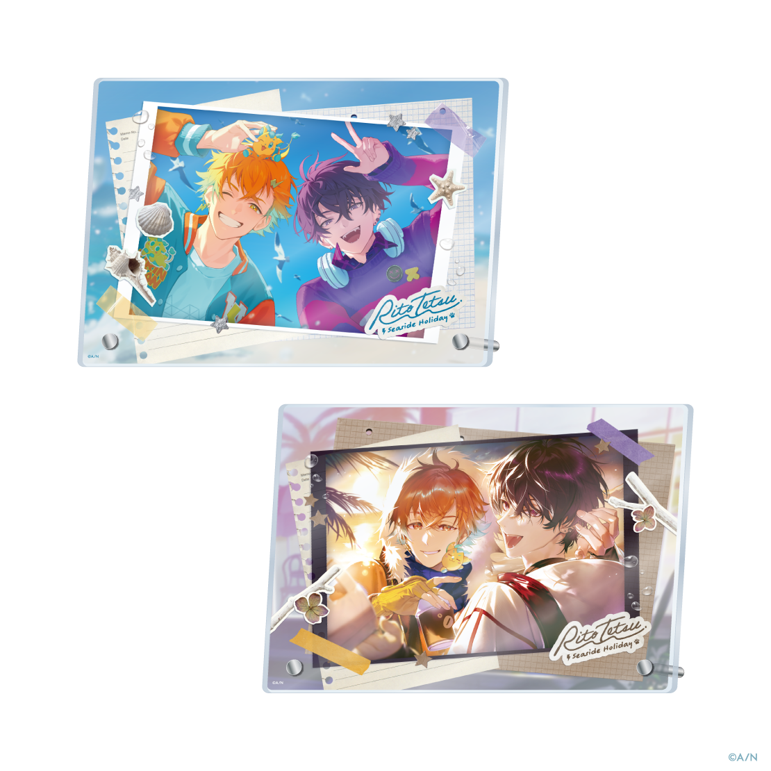 【RITOTETSU Seaside Holiday】ランダム缶バッジ×15 VTuber「にじさんじ」、「RITOTETSU Seaside Holiday」グッズを発売
