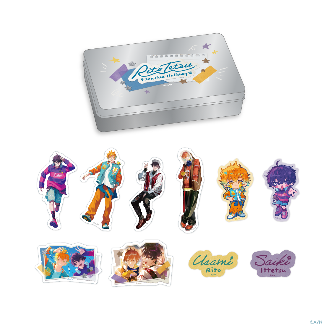 VTuber「にじさんじ」、「RITOTETSU Seaside Holiday」グッズを発売
