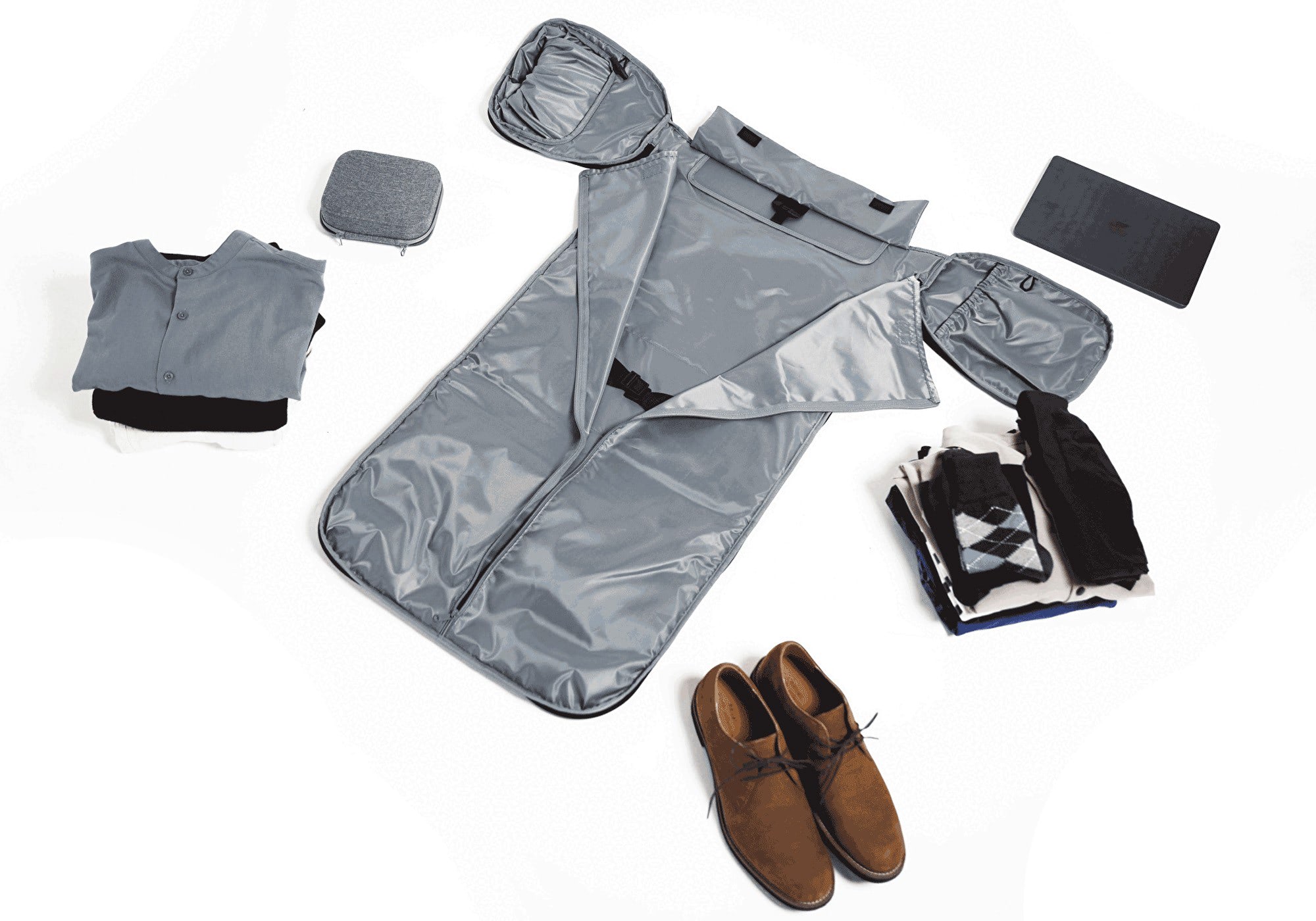 注目EC商品】3WAYバッグ「GARMENT DUFFLE BAG」、シワ問題とバッグ2個