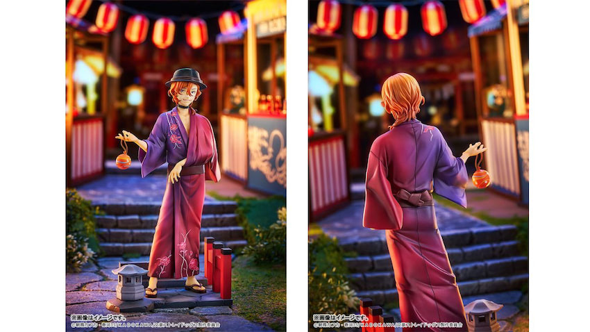 大網、浴衣姿の「中原中也」フィギュア登場 あみあみで予約受付中