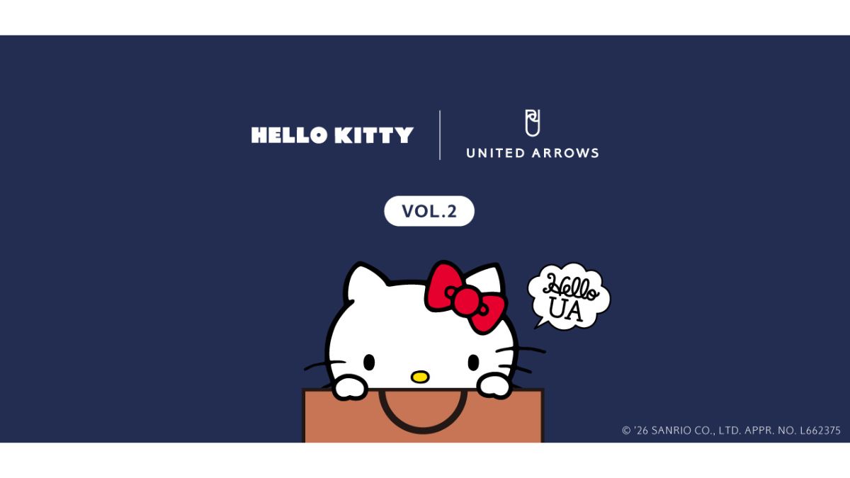 ユナイテッドアローズ、「ハローキティ」コラボ商品発売 レース店と