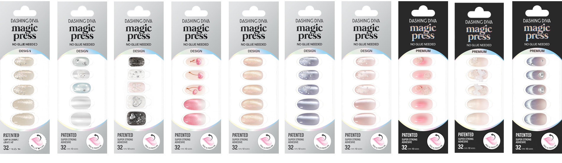 DASHING DIVA」、ネイルチップ「magic press」を刷新 累計販売3000万個