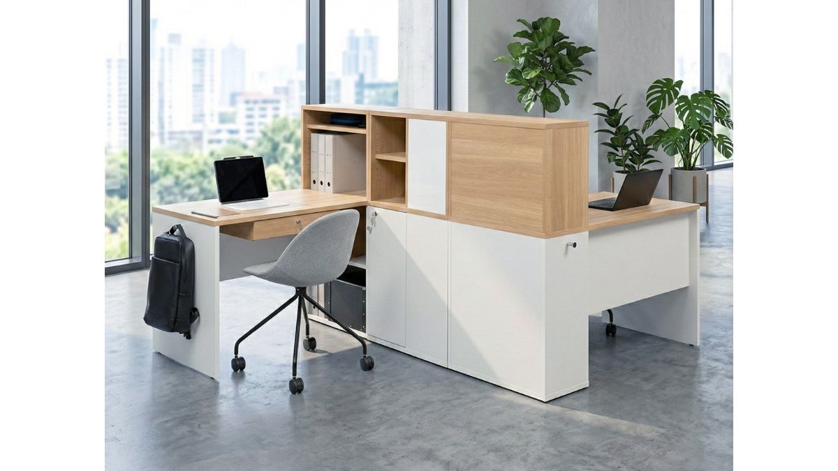 オフィスコム、次世代オフィス家具「COCKPIT STATION」 生産性向上を