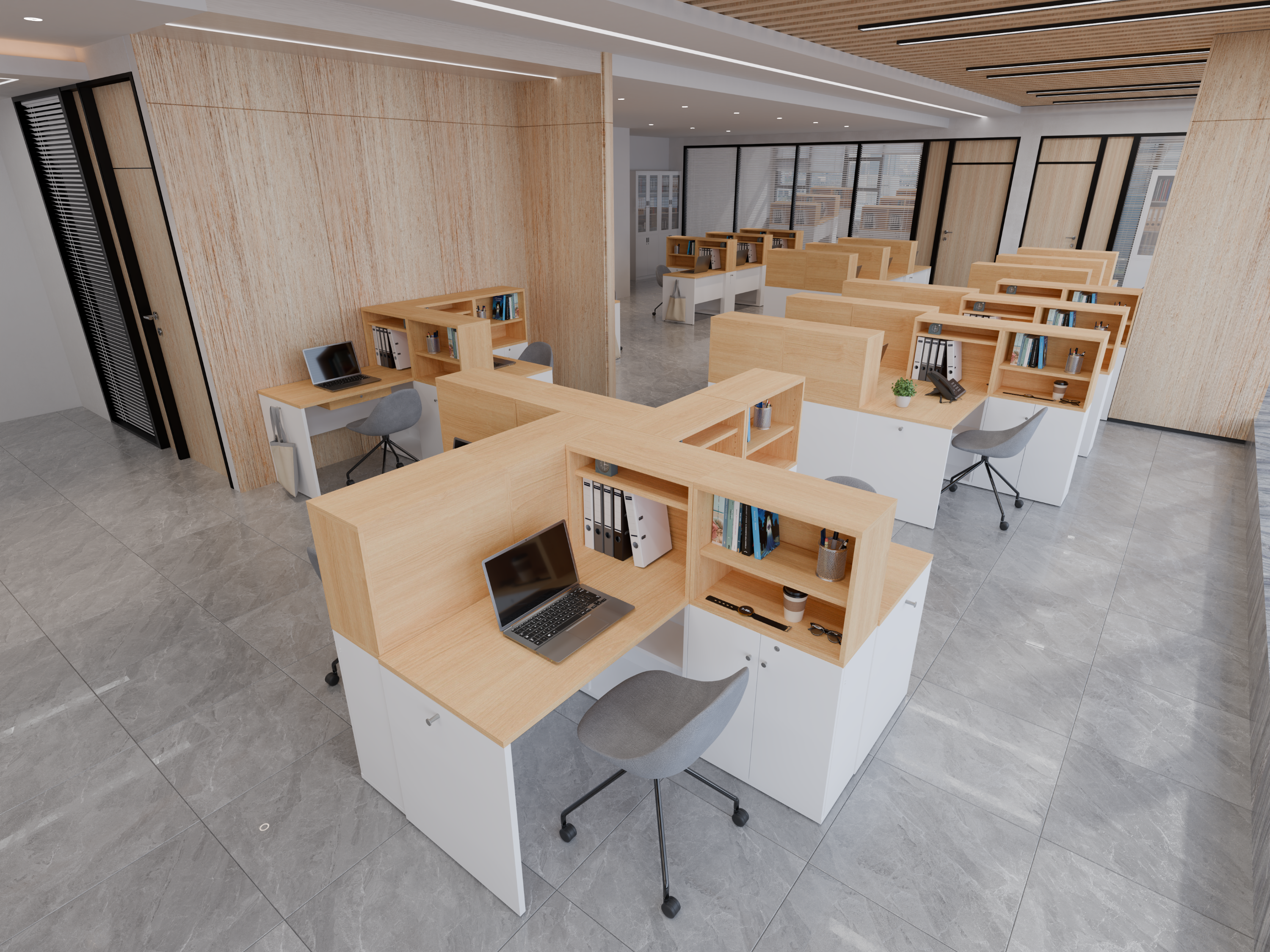 オフィスコム、次世代オフィス家具「COCKPIT STATION」 生産性向上を 