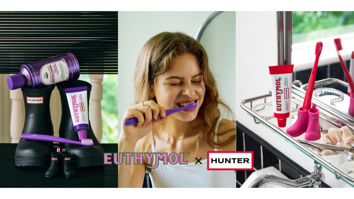 銀座ステファニー化粧品、「EUTHYMOL」×「HUNTER」初コラボ 限定
