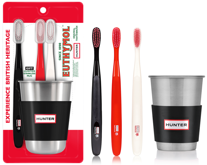 銀座ステファニー化粧品、「EUTHYMOL」×「HUNTER」初コラボ 限定