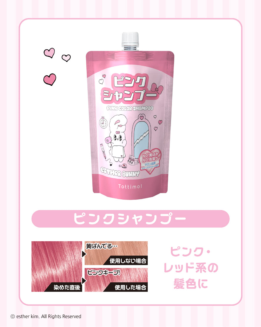 アイケイ、ヘアケアブランド「Tottimo!」が韓国人気キャラ「Esther