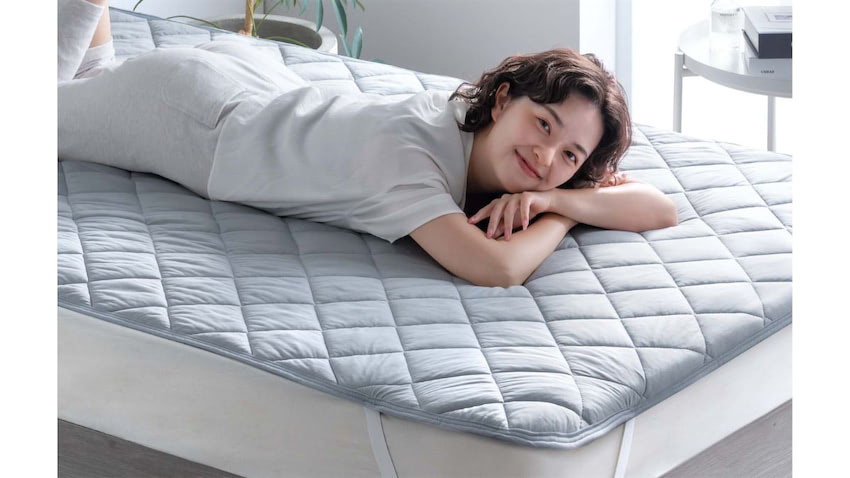 タンスのゲン、接触冷感のリバーシブル敷パッド「AG-COOL」発売 銀
