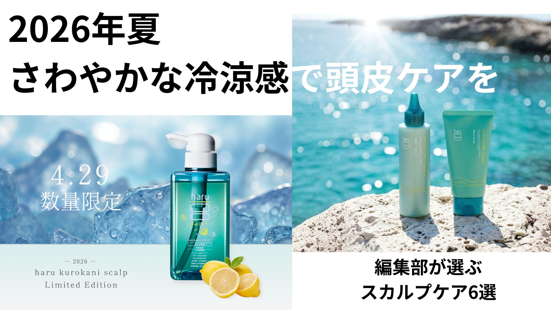 トレンド経済】2026年夏 さわやかな清涼感で頭皮や髪をケアする 