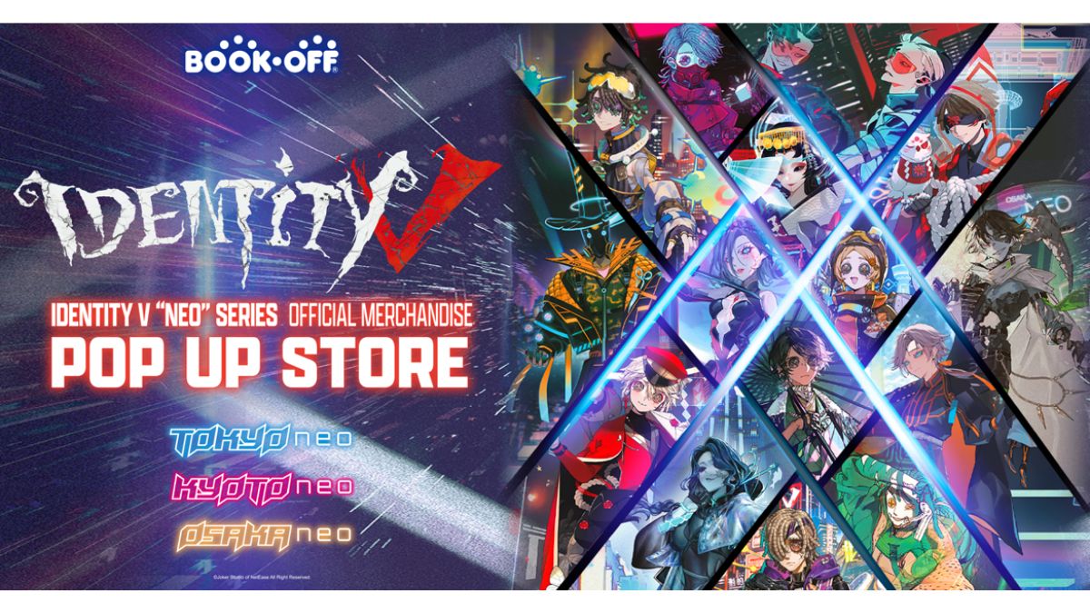 日本直販、BOOKOFF USAの全6店舗で「Identity V 第五人格」限定