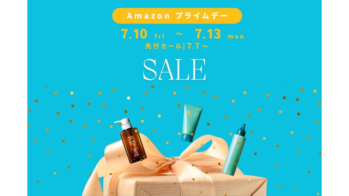 haru」夏の地肌ケア商品、Amazonプライムデーで特別価格 nijitoが期間