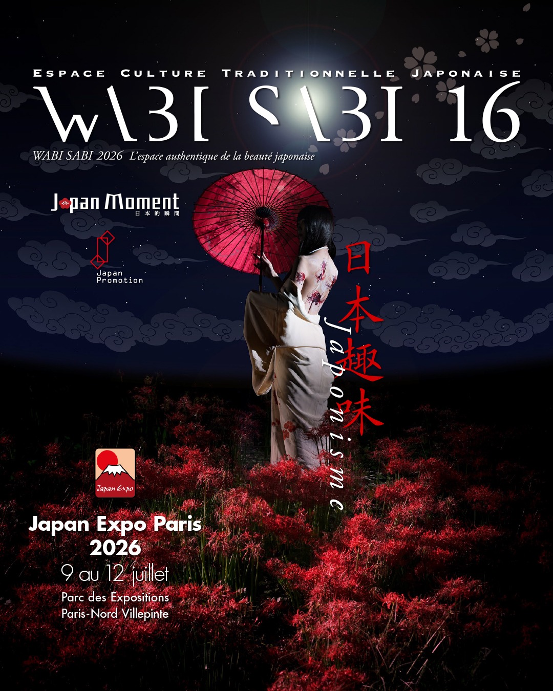 日本未入荷 Romain Laprade 希少なParis展覧会ポスター 日本直販、Japan Expo Paris 2026に初出展 欧州市場で日本IP商品販売の