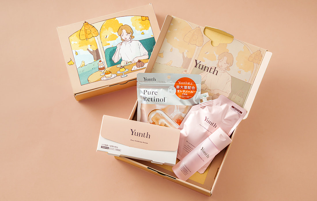 Yunth スキンケア 10点セット Aiロボティクス、「Yunth」秋限定スキンケアセットをQoo10で発売へ