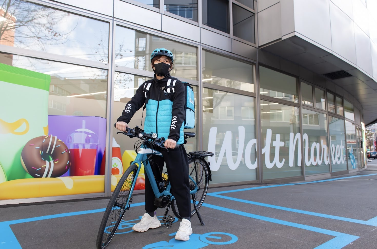 道東まで配達可能です。ウォルト ウーバーイーツ 出前館 電動自転車